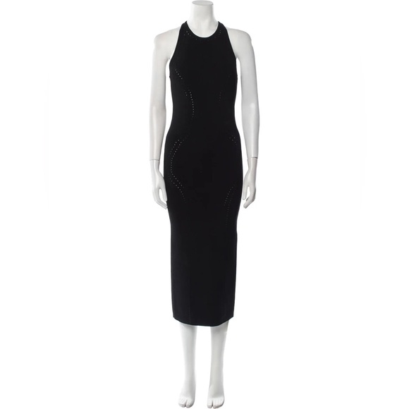 A.L.C. Black Bandage Racer Back Tank Dress Sz M - Picture 2 of 10